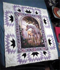 Einhornquilt5aKlein Einhornquilt5aKlein